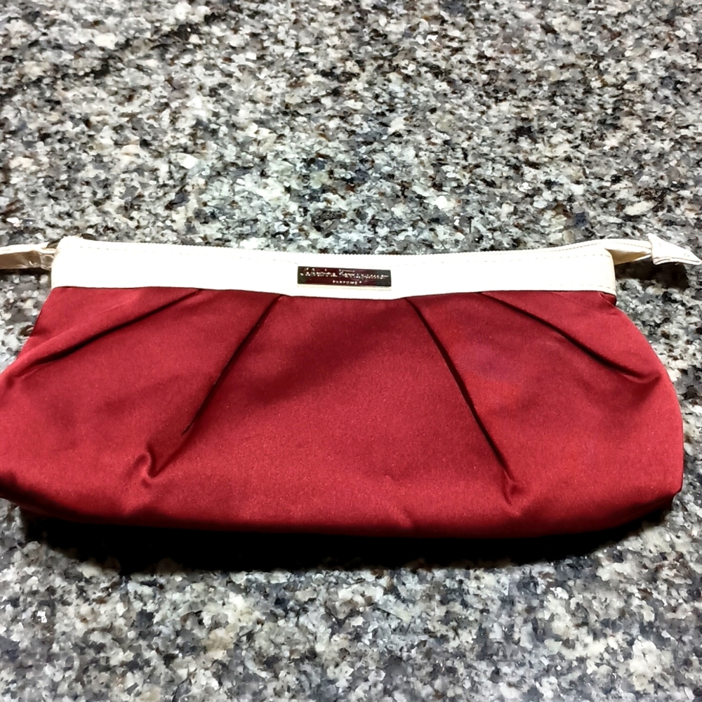 Salvatore Ferragamo EUC cosmetic /wristlet bag